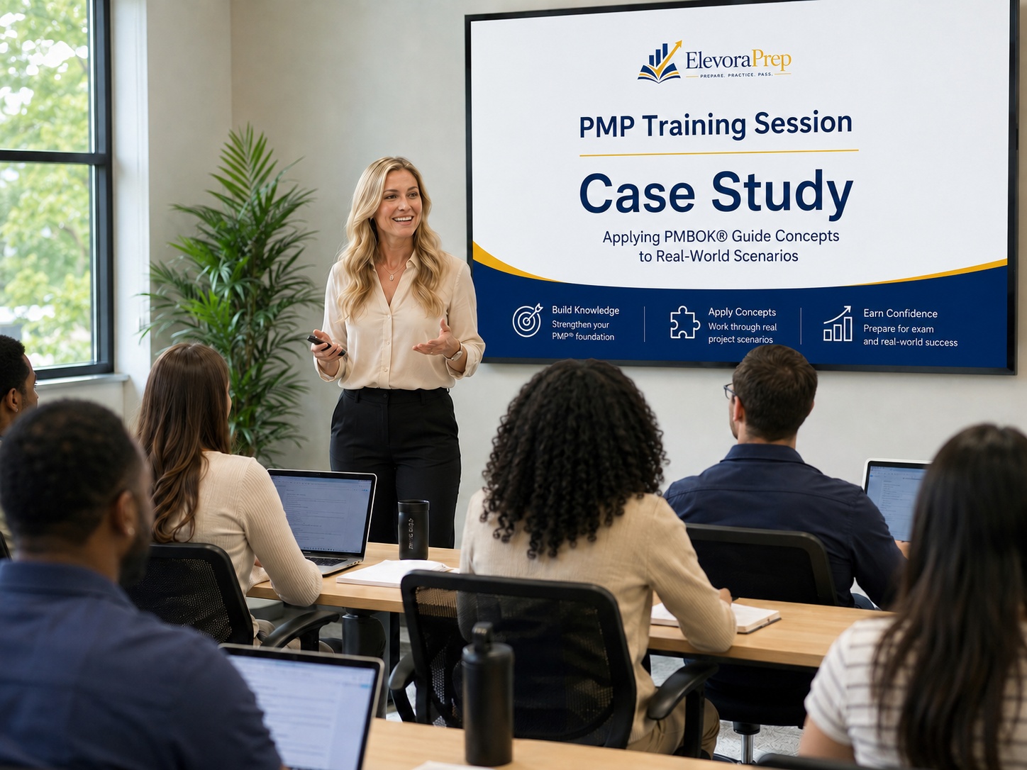 PMP case-based practice for situational exam questions