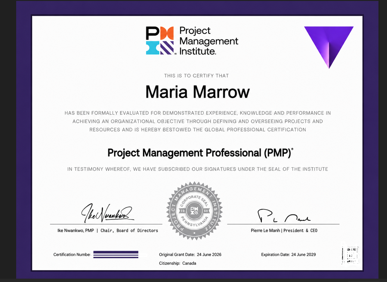 ElevoraPrep learner PMP exam success story 11