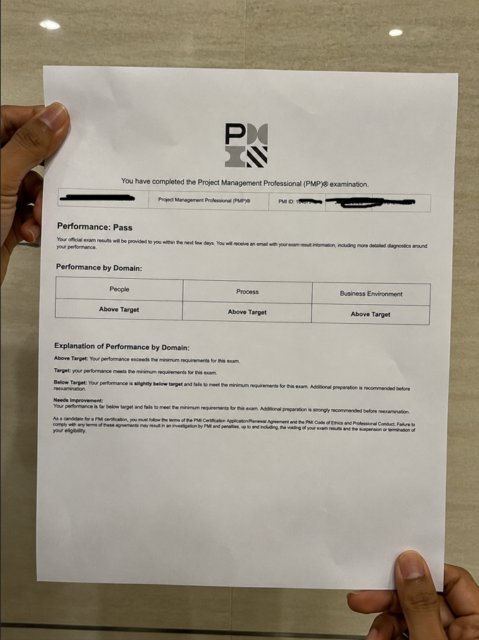 ElevoraPrep learner PMP exam success story 20