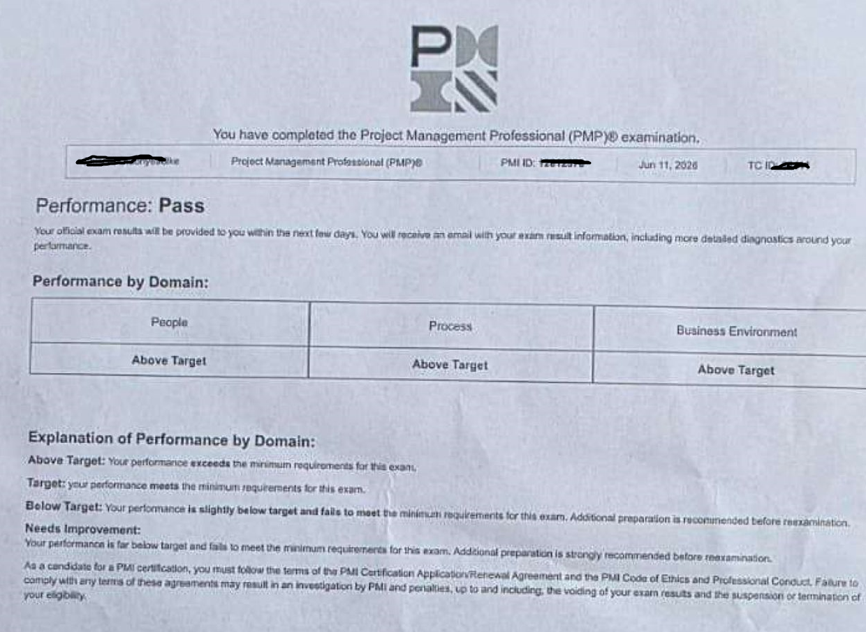 ElevoraPrep learner PMP exam success story 30