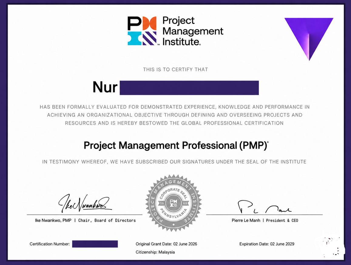 ElevoraPrep learner PMP exam success story 6
